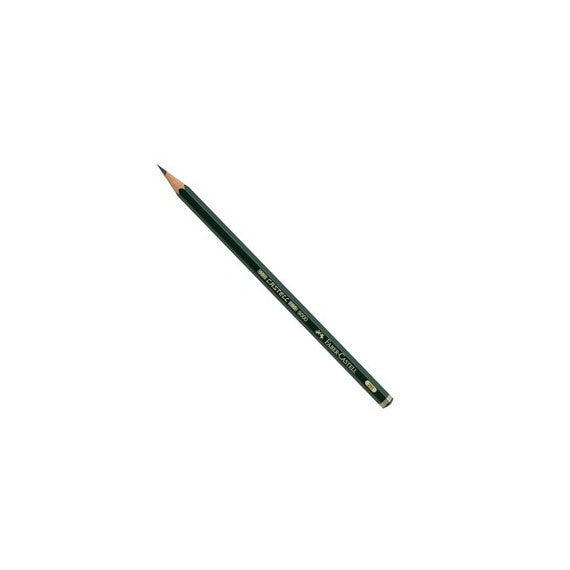 Matita in grafite Castell 9000 - gradazione 2H - esagonale - Faber Castell