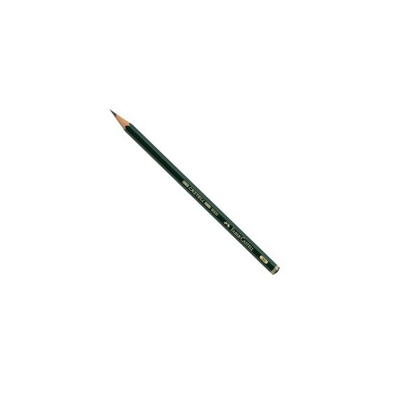 Matita in grafite Castell 9000 - gradazione 3H - esagonale - Faber Castell