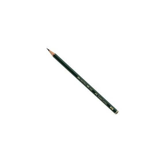 Matita in grafite Castell 9000 - gradazione 6B - esagonale - Faber Castell