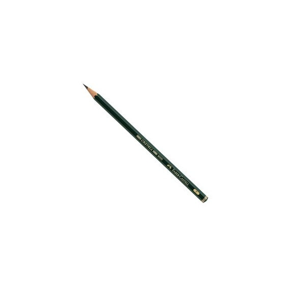 Matita in grafite Castell 9000 - gradazione F - esagonale - Faber Castell