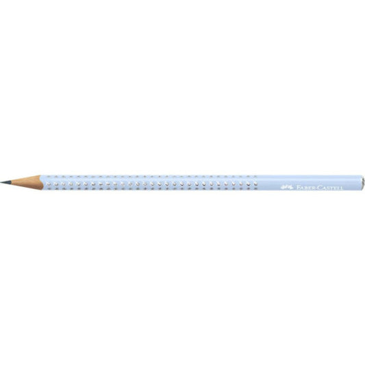 Matita in grafite Faber-Castell Sparkle conf. 12 pz - colore fusto blu cielo 118251