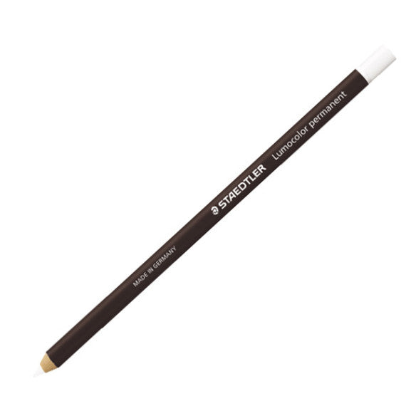 Matita Lumocolor® Glasochrom - permanente  - bianco - Staedtler