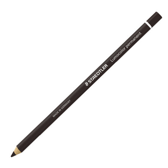 Matita Lumocolor® Glasochrom - permanente  - nero - Staedtler