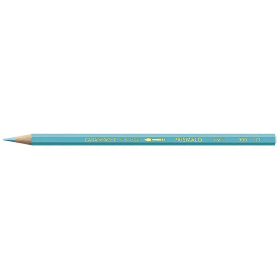 Matite colorate acquerellabili Carand'Ache Prismalo in conf. da 12 pz blu turchese - 999171