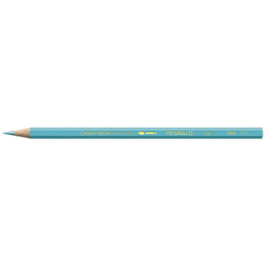 Matite colorate acquerellabili Carand'Ache Prismalo in conf. da 12 pz blu turchese - 999171