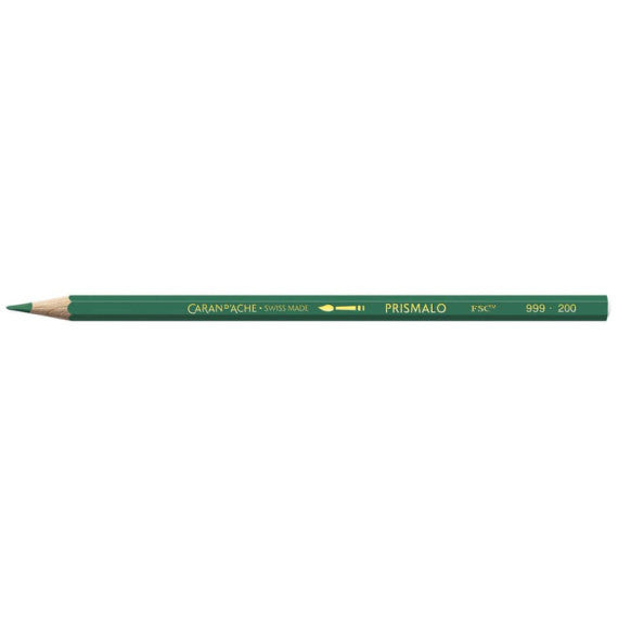 Matite colorate acquerellabili Carand'Ache Prismalo in conf. da 3 pz verde bluastro - 999200
