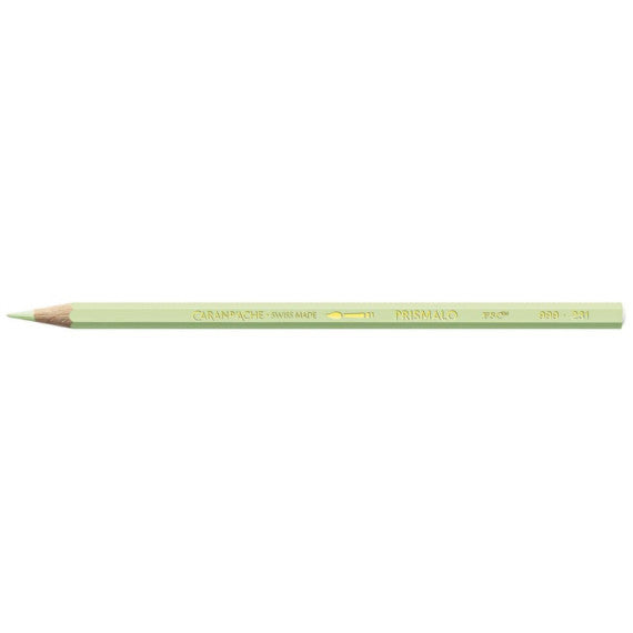 Matite colorate acquerellabili Carand'Ache Prismalo in conf. da 3 pz verde tiglio - 999231