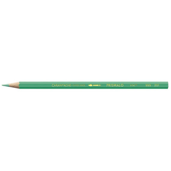 Matite colorate acquerellabili Carand'Ache Prismalo in conf. da 3 pz verde veronese - 999201