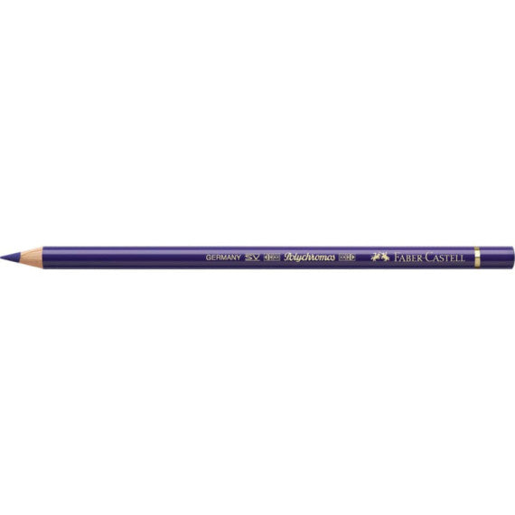Matite colorate permanenti Faber Castell Polychromos mina 3,8 mm conf. 6 pezzi Faber-Castell malva - 110249