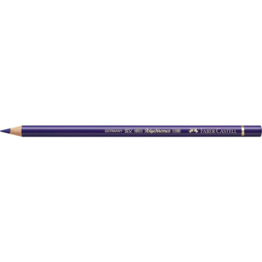 Matite colorate permanenti Faber Castell Polychromos mina 3,8 mm conf. 6 pezzi Faber-Castell malva - 110249