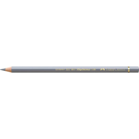 Matite colorate permanenti Faber Castell Polychromos mina 3,8 mm conf. 6 pezzi - grigio freddo III - 110232