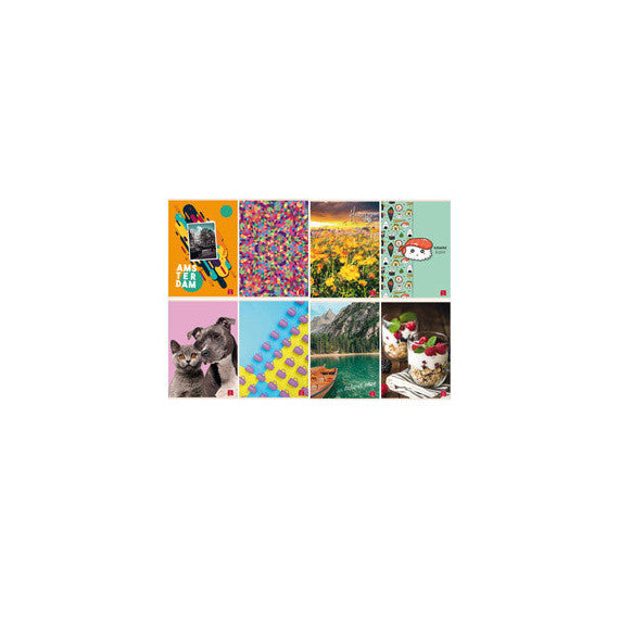 Maxiquaderno assortimento Ragazza - A4 - 4 mm - 42 fogli - 80 gr - Pigna