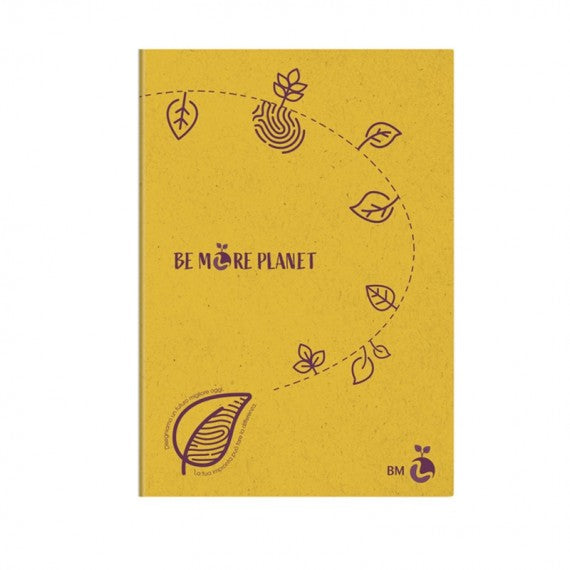 Maxiquaderno Be More Planet - A4 - 1 rigo - 38 fogli - 80 gr - BM