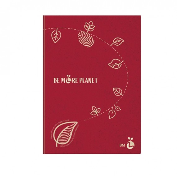 Maxiquaderno Be More Planet - A4 - 1 rigo - 38 fogli - 80 gr - BM