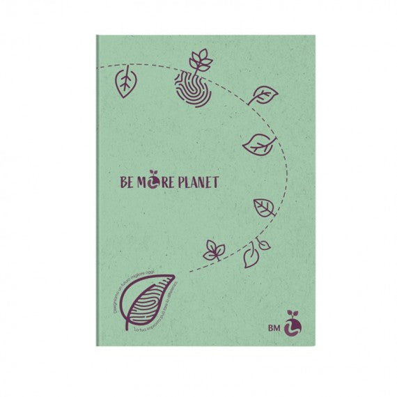 Maxiquaderno Be More Planet - A4 - 1 rigo - 38 fogli - 80 gr - BM