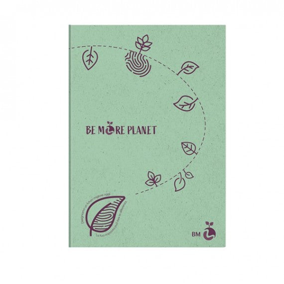 Maxiquaderno Be More Planet - A4 - 1 rigo - 38 fogli - 80 gr - BM