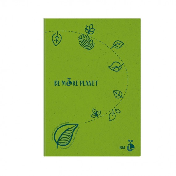 Maxiquaderno Be More Planet - A4 - 4 mm - 38 fogli - 80 gr - BM