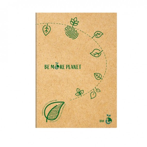 Maxiquaderno Be More Planet - A4 - 4 mm - 38 fogli - 80 gr - BM