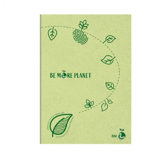 Maxiquaderno Be More Planet - A4 - 4 mm - 38 fogli - 80 gr - BM