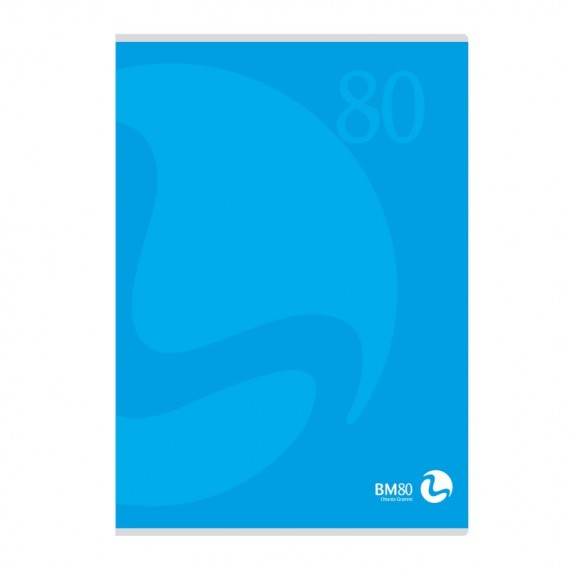 Maxiquaderno Color 80 - A4 - 1 rigo con margine - 80 fogli - 80gr - copertina 250gr - BM