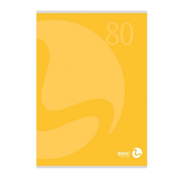 Maxiquaderno Color 80 - A4 - rigo di 3a - 80 fogli - 80gr - copertina 250gr - BM