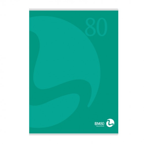 Maxiquaderno Color 80 - A4 - rigo di 3a - 80 fogli - 80gr - copertina 250gr - BM