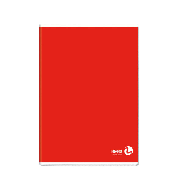 Maxiquaderno Color 80 Basic - A4 - quadretto 5mm - 80 fogli - 80gr - BM