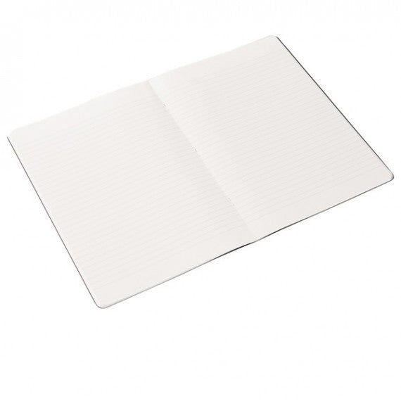 Maxiquaderno EcoQua original PM - A4 - 90 gr - 1 rigo - 40 fogli - lampone - Fabriano