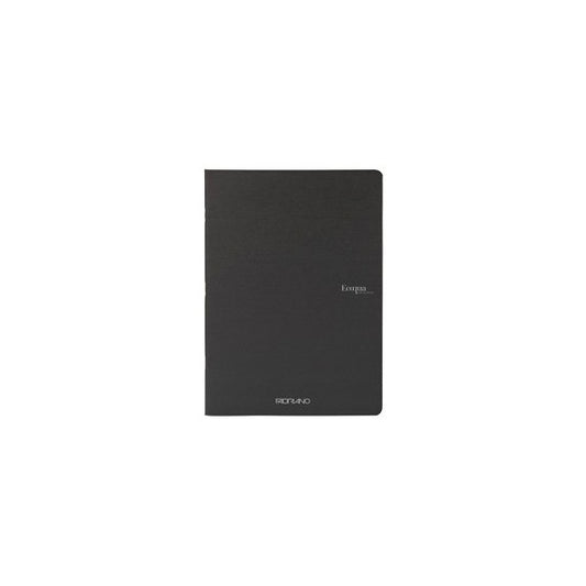 Maxiquaderno Ecoqua Original PM - A4 - 90 gr - 5 mm - 40 fogli - nero - Fabriano