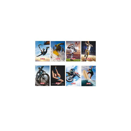 Maxiquaderno Enjoy Sport 2023 - A4 - 4 mm - 21 fogli - 80 gr - Blasetti