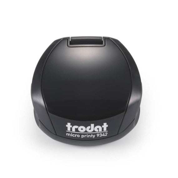 Micro Printy 9342 Timbro di testo tascabile PERSONALIZZATO dimensione max pers.ne Ø42 mm - fino a 9 righe- 182063