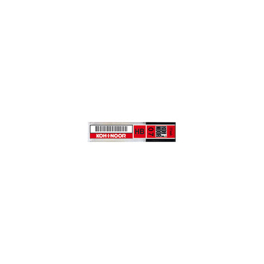 Micromine - mina 0,7mm - gradazione HB - Koh I Noor - astuccio 12 mine