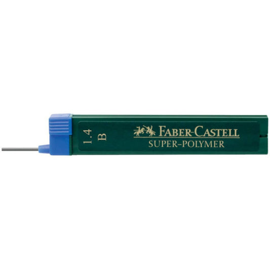 Mine Faber-Castell E-Motion 1,4 mm B  astuccio da 6 - 121411