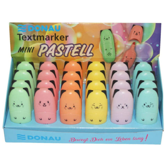 Mini evidenziatori Donau 1-5 mm colori assortiti pastello 330409924