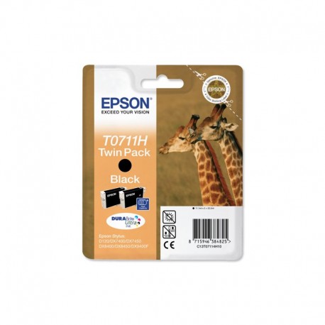 MULTIPACK EPSON T0711H ORIGINALE PER EPSON BX310FN BX600FW BX610FW B40W B1100 N 2 T0711H C13T07114H20
