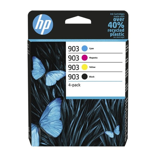 MULTIPACK HP 903 BK-C-M-Y 6ZC73AE CARTUCCIA ORIGINALE PER HP OFFICEJET PRO 6960, PRO 6970, PRO 6974