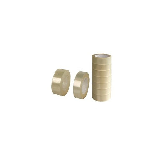 Nastro adesivo - 1,5 cm x 33 m - trasparente - Starline - torre 10 rotoli