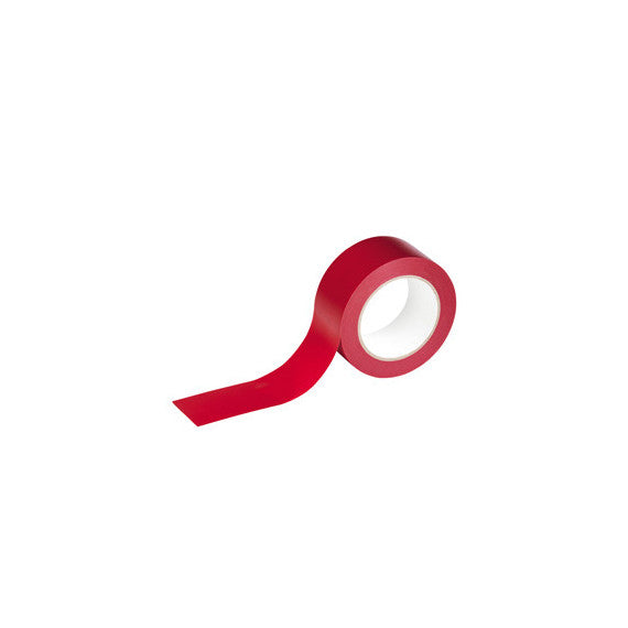 Nastro adesivo DURALINE®BASIC 50/016 - removibile - 5 cm x 33 m - rosso - Durable
