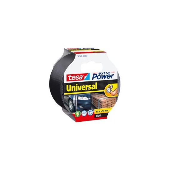 Nastro adesivo Extra Power Universal - 5 cm x 10 m - nero - Tesa