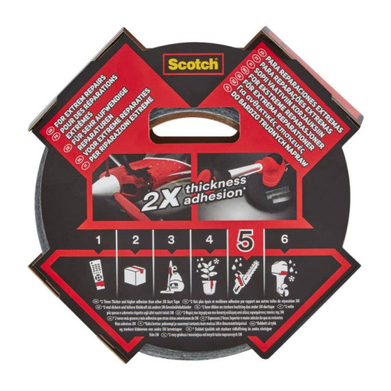 Nastro adesivo extra resistente ad alto spessore Scotch® Extremium Ultra 48 mm x 25 m argento - DT174825