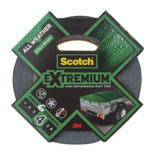 Nastro adesivo extra resistente per tutte le temperature Scotch® All Weather 48 mm x 27,4 m grigio scuro - 22304827AW