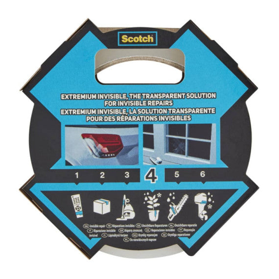 Nastro adesivo extra resistente Scotch® Extremium Invisible 48 mm x 20 m trasparente -  41024820INV