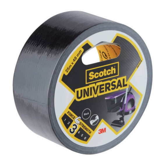 Nastro adesivo extra resistente Scotch® Extremium Universal 48 mm x 25 m - nero 29044825B