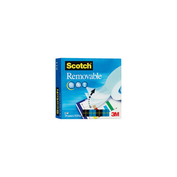 Nastro adesivo Magic™ 811 - removibile - invisibile - 1,9 cm x 33 m - trasparente - Scotch