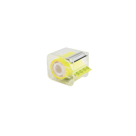 Nastro adesivo Memograph con dispenser - 5 cm x 10 m - giallo - Eurocel