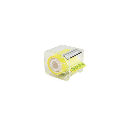 Nastro adesivo Memograph con dispenser - 5 cm x 10 m - giallo - Eurocel
