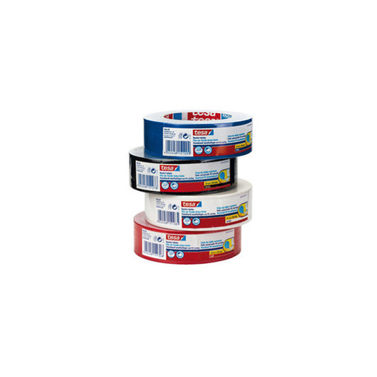 Nastro adesivo telato - 3,8 cm x 25 m - nero - Tesa