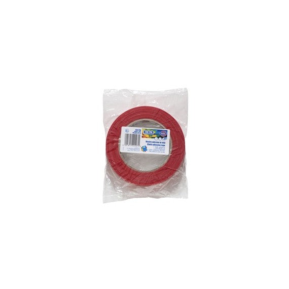 Nastro adesivo telato TPA 200 - 1,9 cm x 25 m - rosso - Eurocel