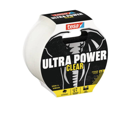 Nastro adesivo tesa Ultra Power Clear Repairing in polietilene trasparente 48 mm x 10 m - 56496-00000-01