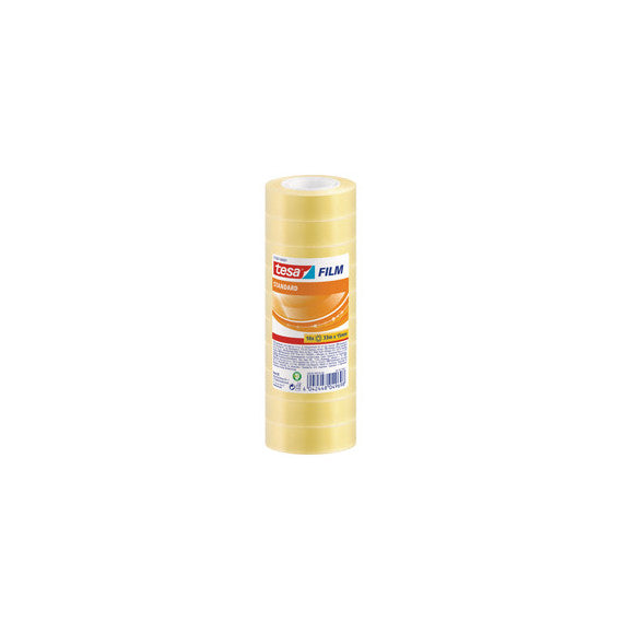 Nastro adesivo Tesafilm - 33 m x 1,5 cm - Tesa - torre 10 pezzi